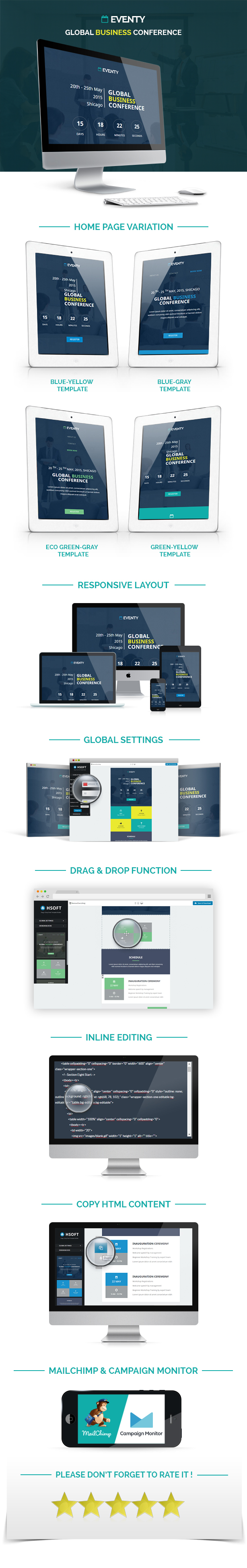 Best Global Business Conference Responsive Email Template salespage